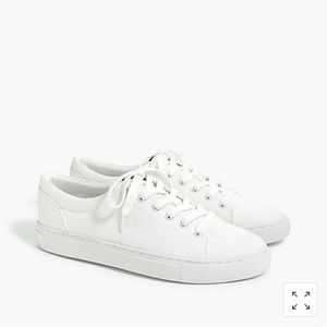 J Crew Factory Road trip canvas lace-up Canvas Sneakers AK165 Size 10